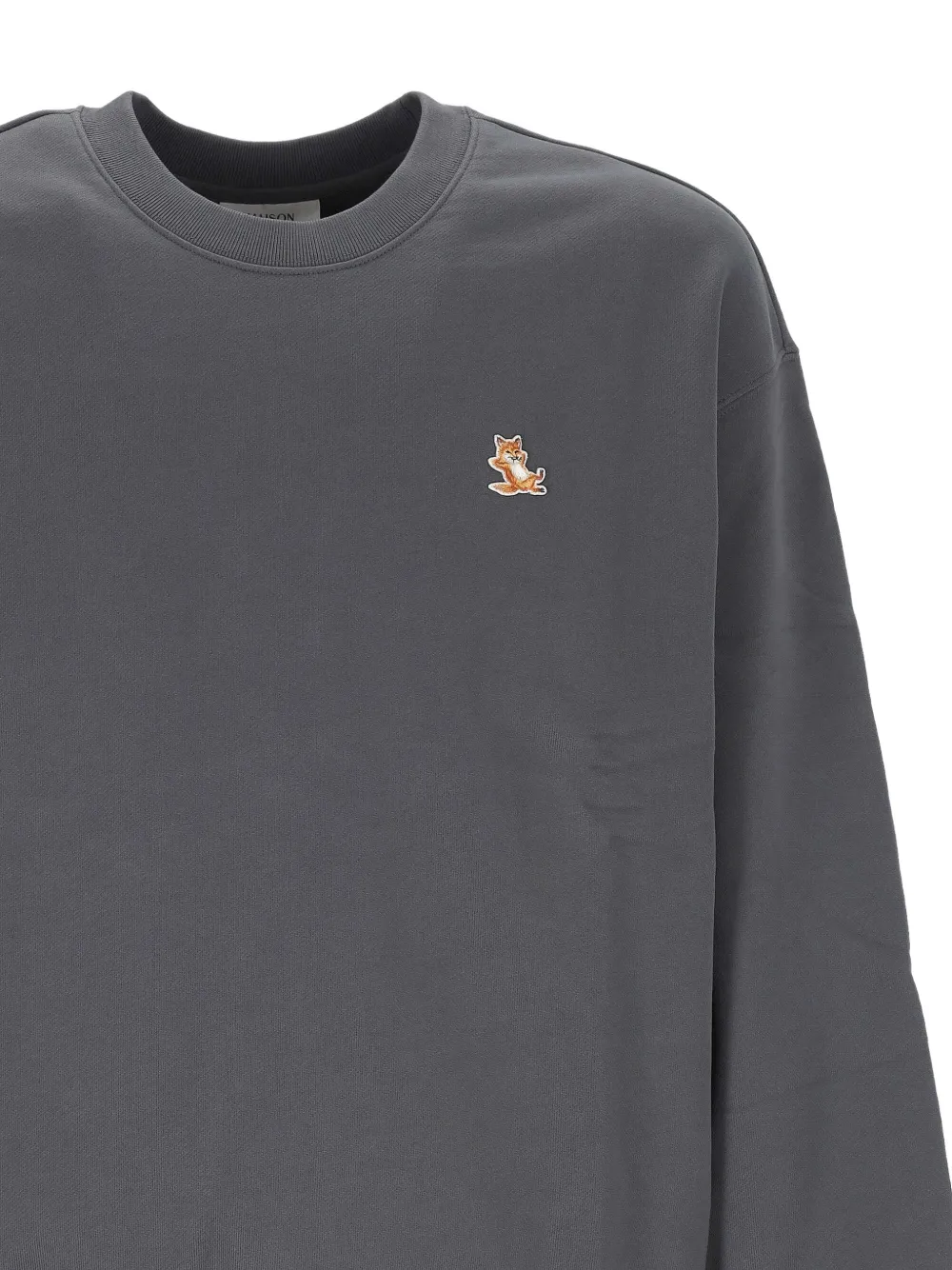 Maison Kitsuné Sweater met ronde hals Grijs