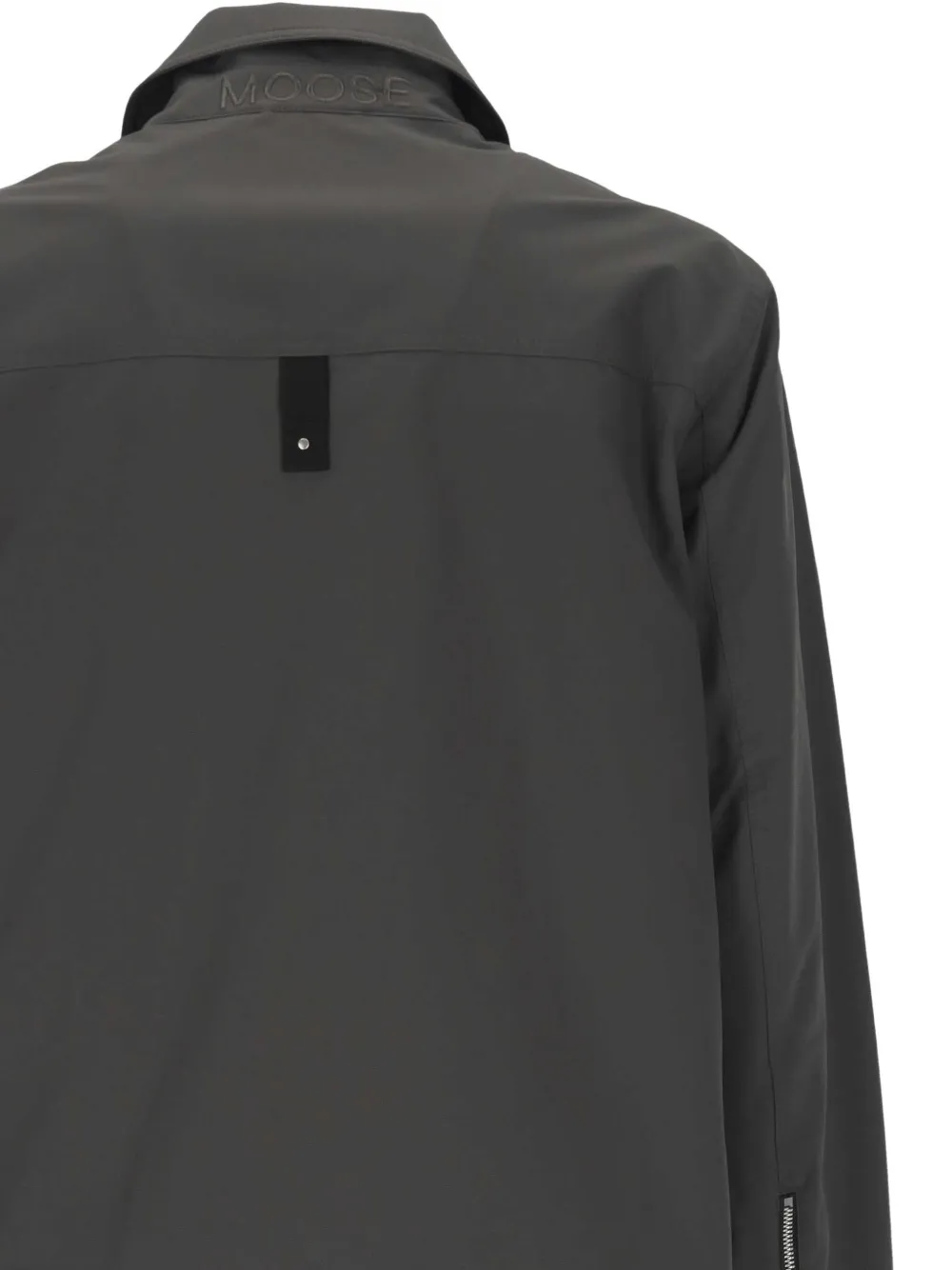 Moose Knuckles Jack met logopatch Grijs