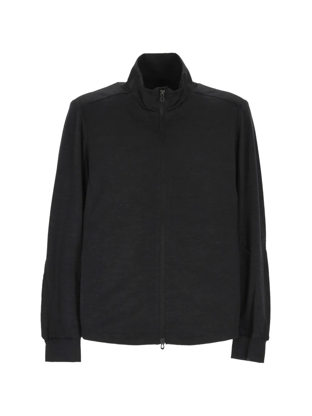 Sease Explorer Zip-up High-neck Sweater In Black