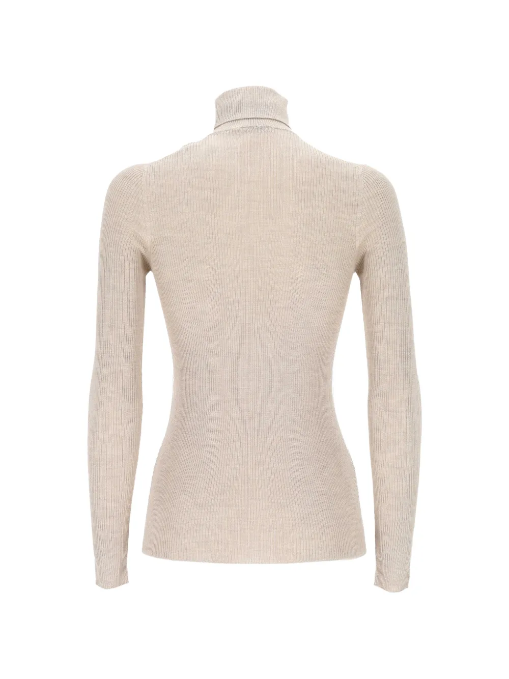 Agnona Ribgebreide coltrui Beige