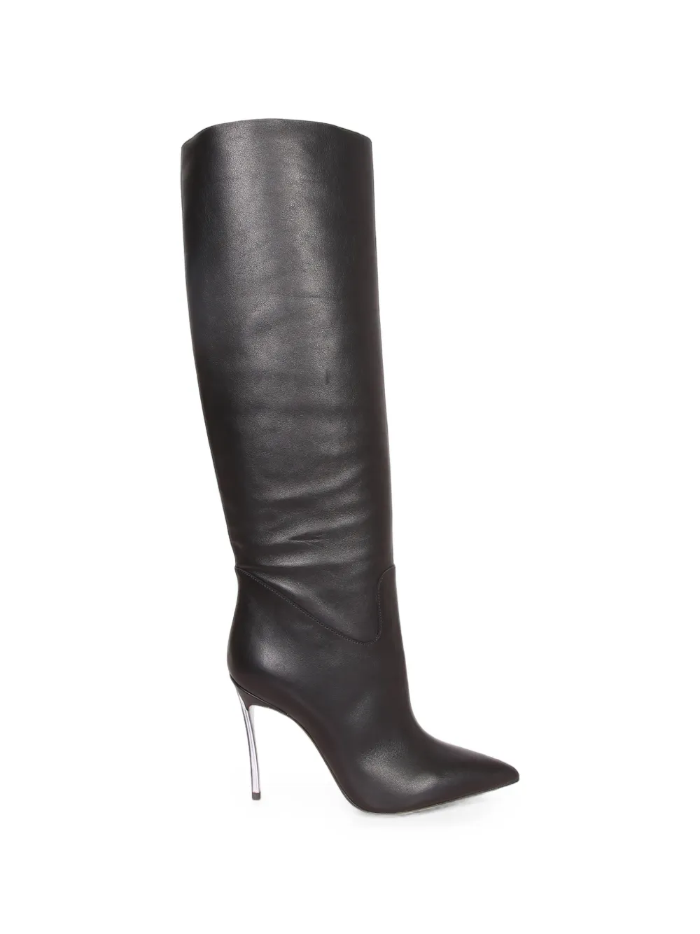 Casadei Superblade pointed-toe knee-high boots