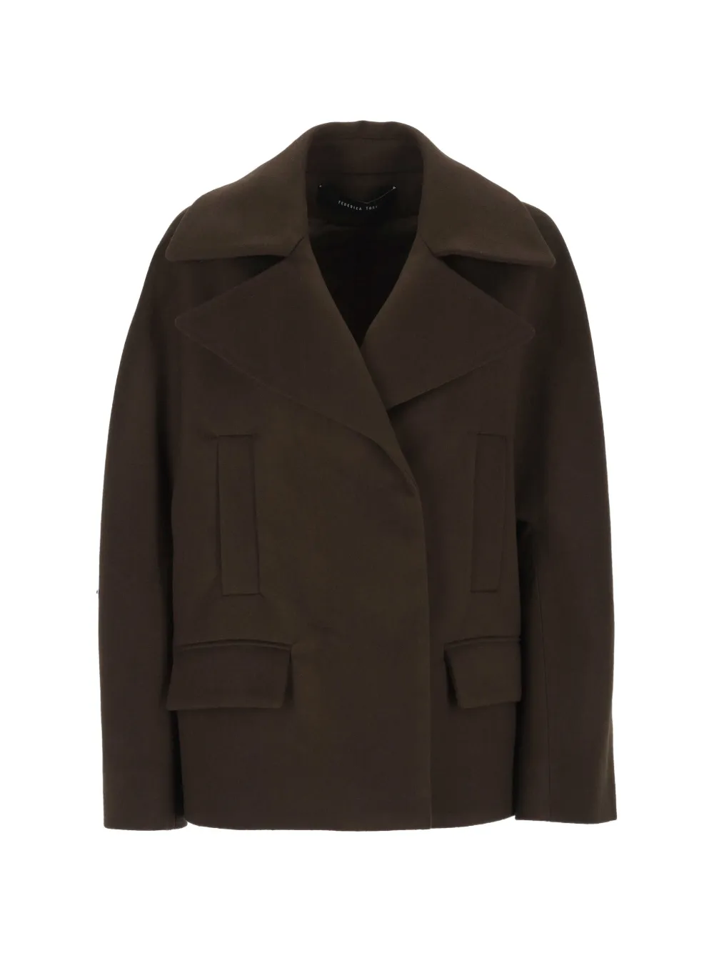 Federica Tosi long-sleeve flap-pocket jacket