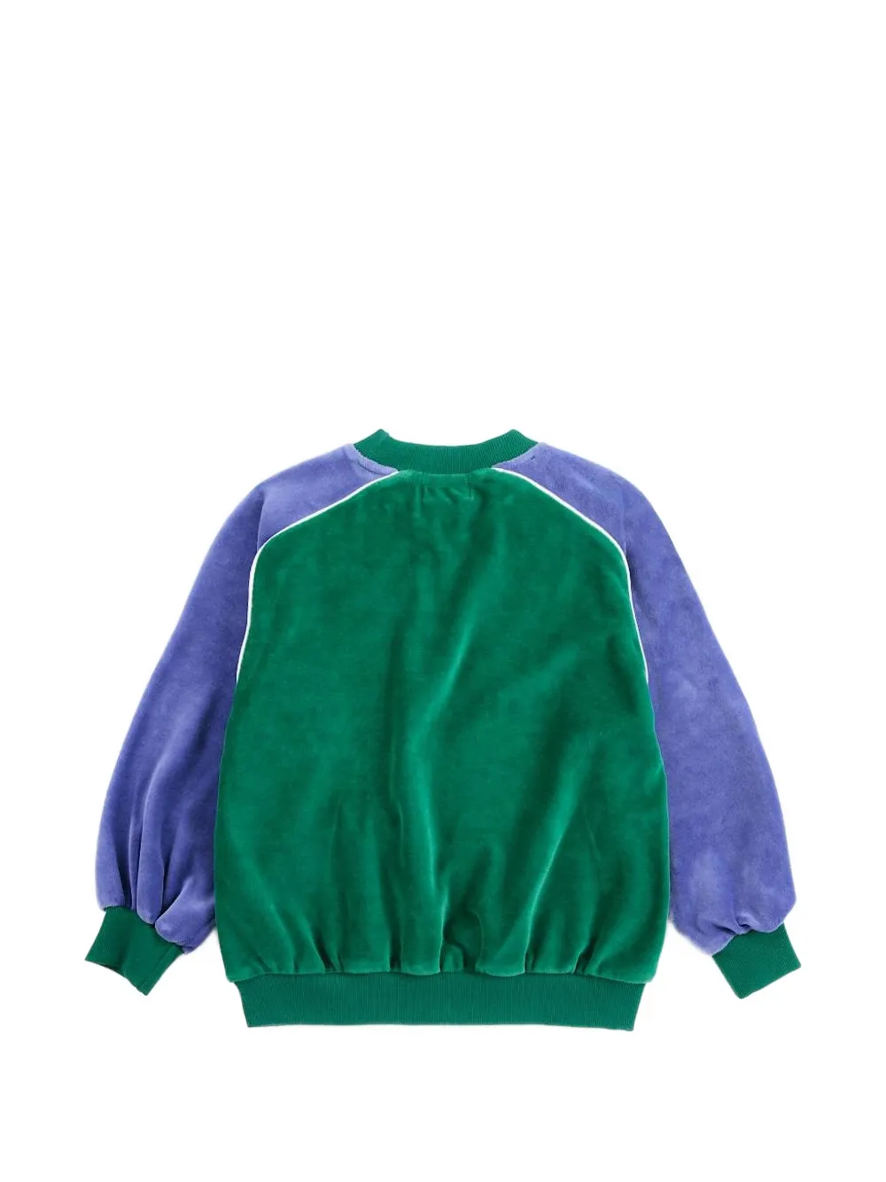 Bobo Choses Color Block badstof sweater Groen
