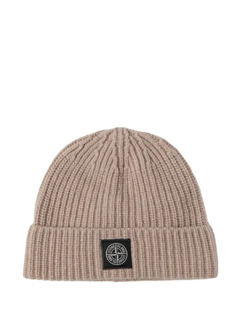 Stone Island bonnet N100012 en laine Geelong légère certifiée RWS