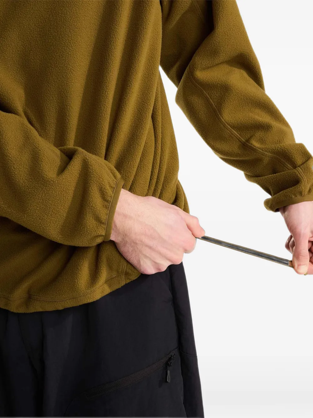 The North Face Oxara hooded fleece sweatshirt Groen