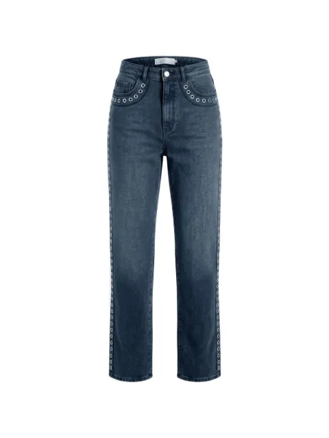 Marni eyelet-embellished jeans