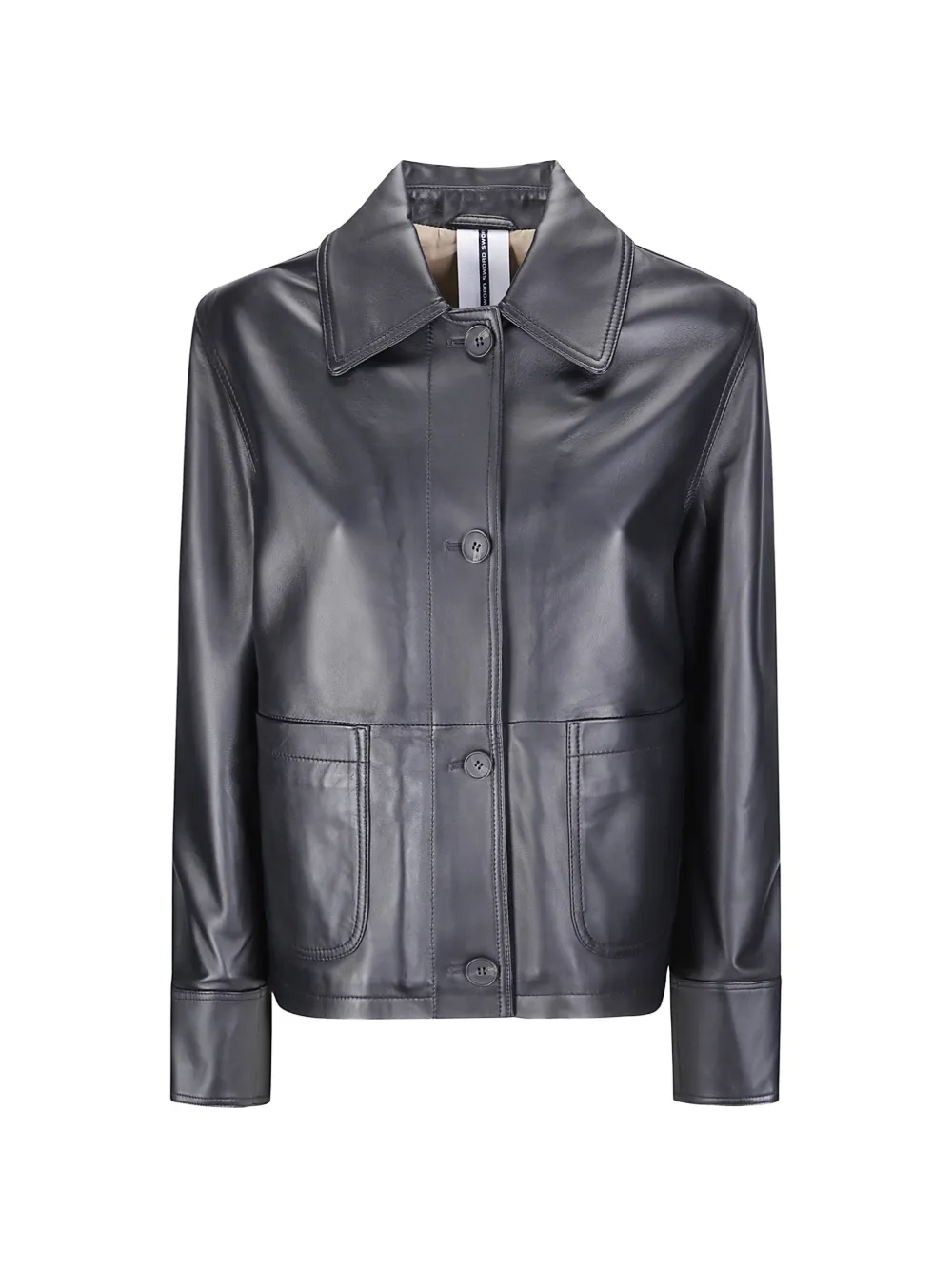 Sword 6.6.44 Leather Jacket In Black