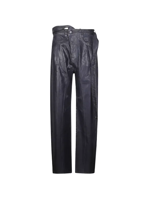 Ottolinger glazed deconstructed jeans
