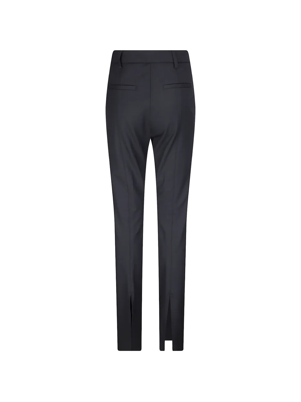 THELATEST Pantalon met split Zwart