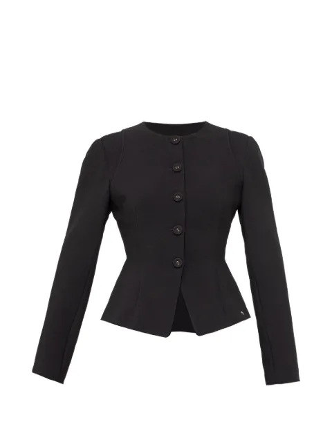 NISSA single-breasted fitted blazer