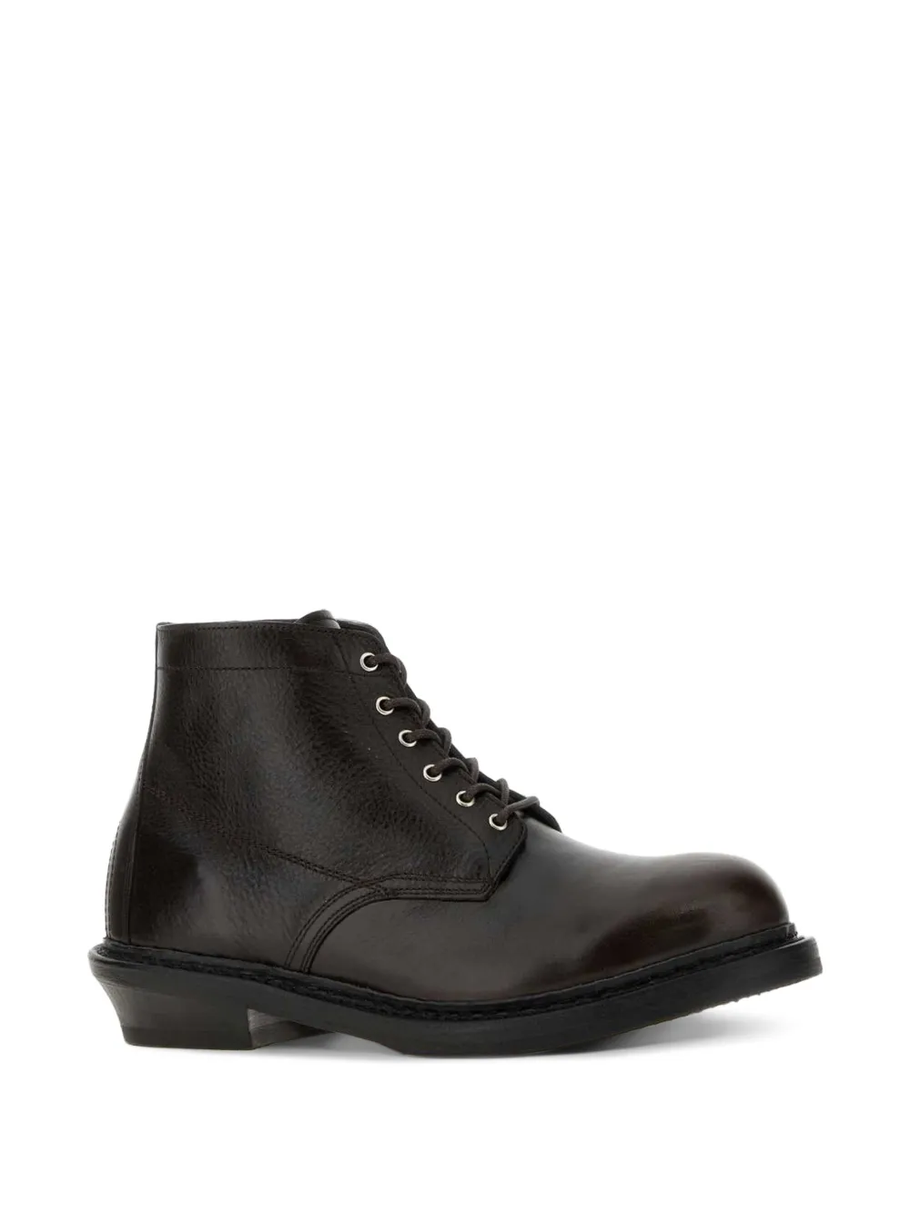 OUR LEGACY Cortege pebbled ankle boots Bruin