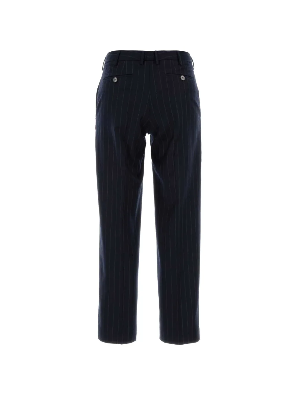PT Torino Emma broek met krijtstreep Blauw