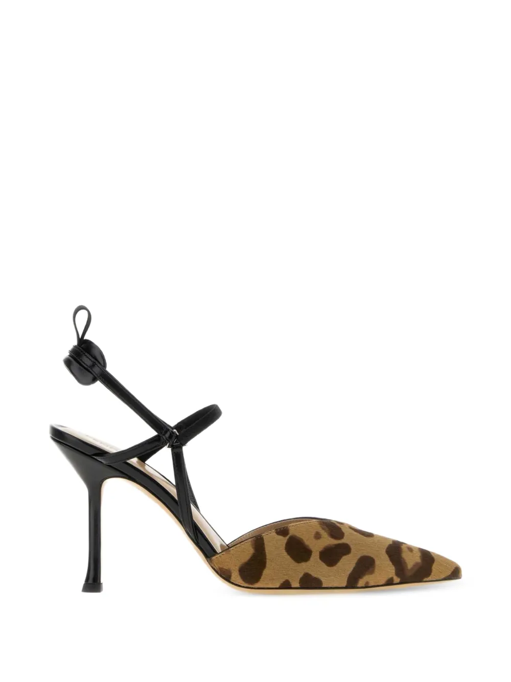 FENDI Very Colibrì leopard-print heeled pumps
