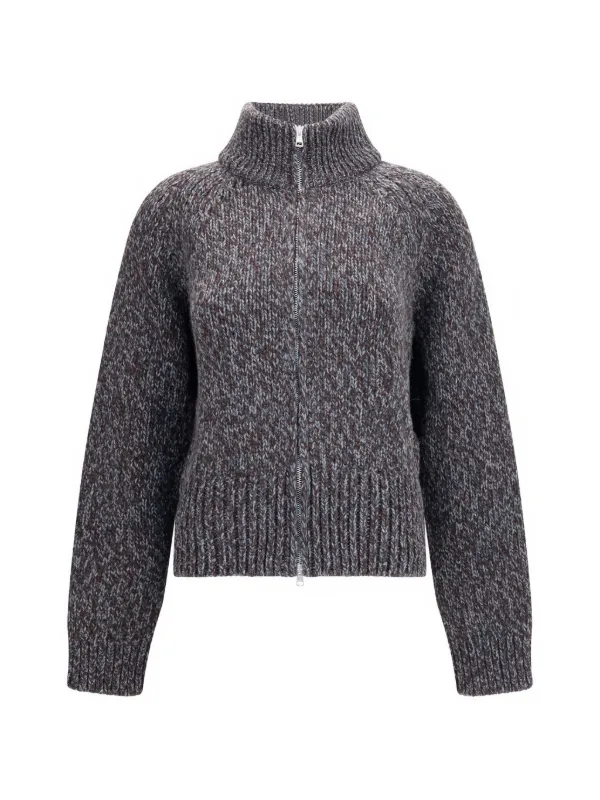 OUR LEGACY Light Zip-up Cardigan in Grey
