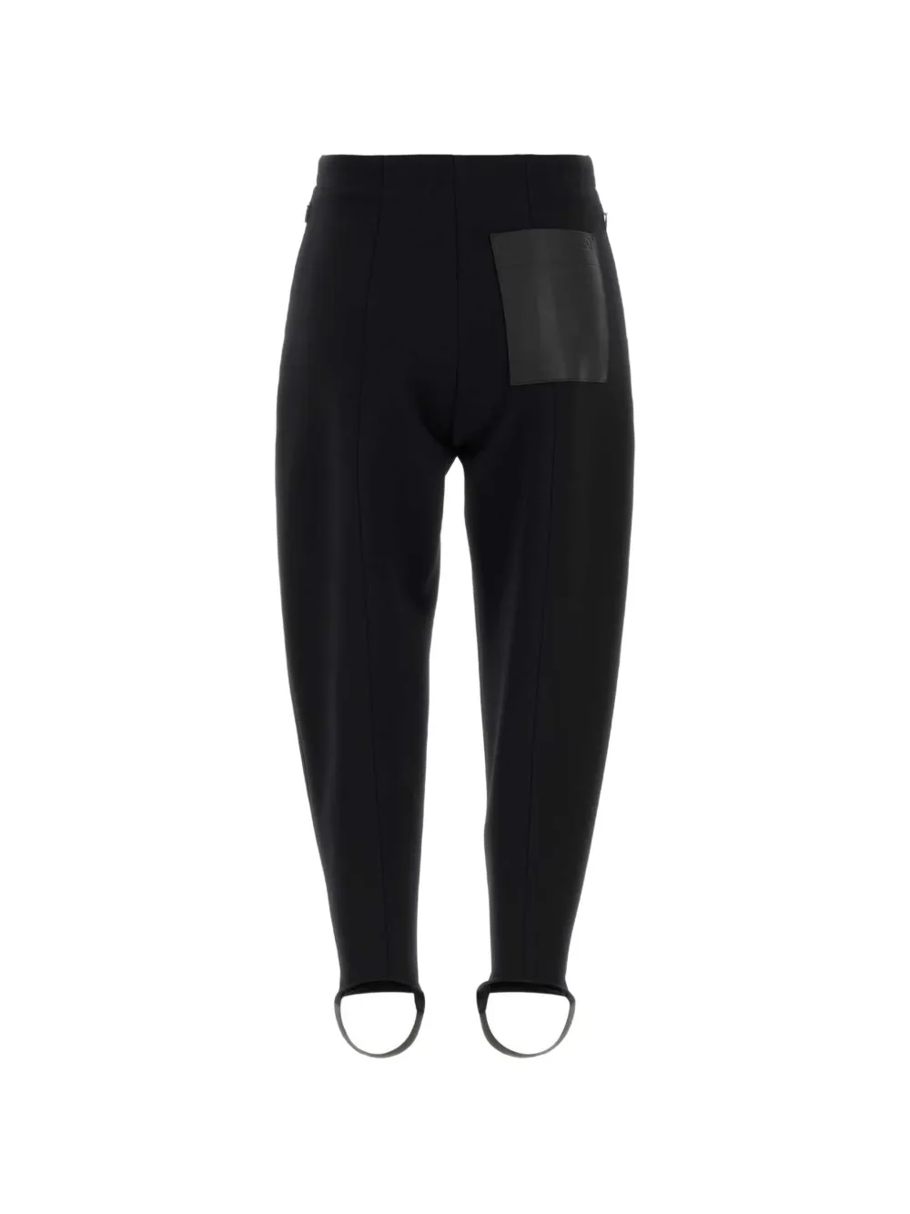 LOEWE stirrup slim-fit trousers Zwart