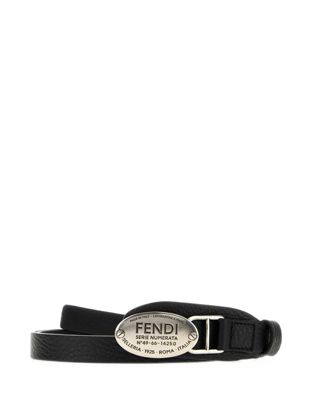 FENDI Selleria logo-plaque belt