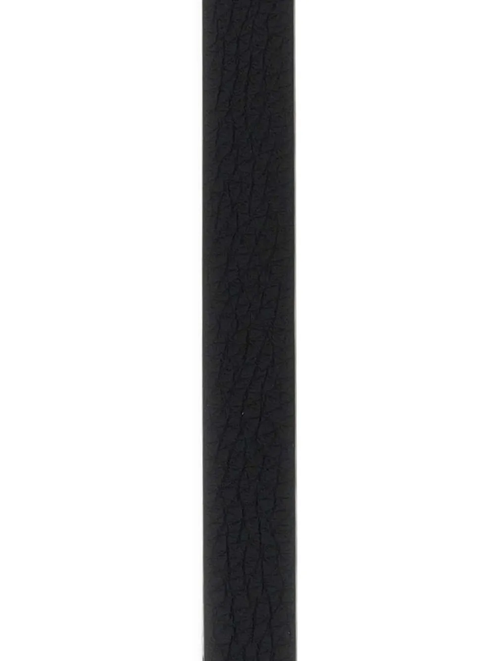 FENDI Selleria Logo-plaque Belt in Black, view 3