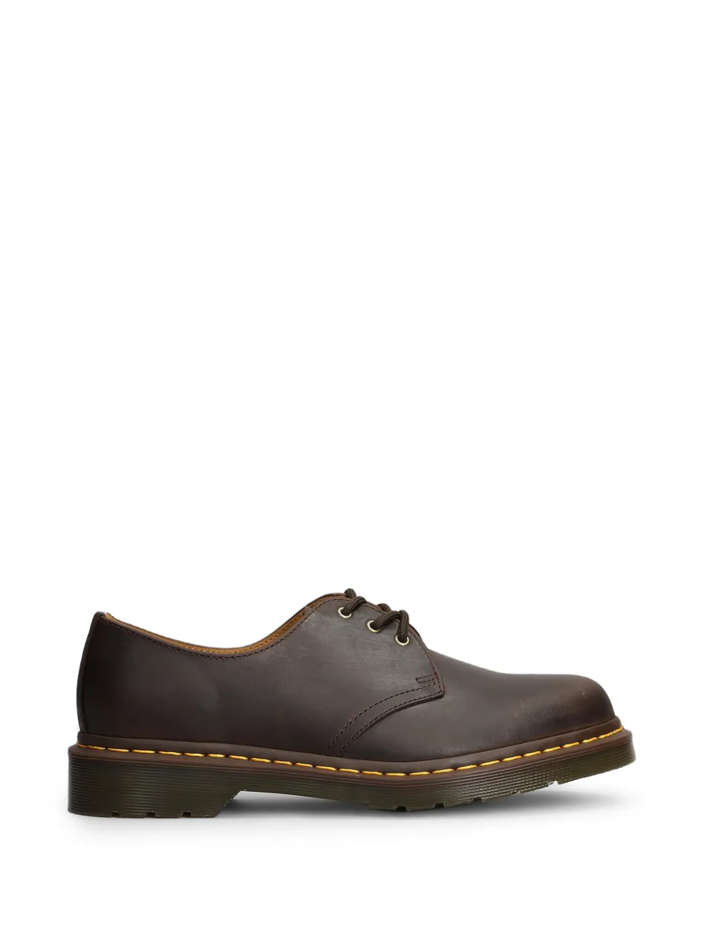 Dr. Martens 1461 Crazy Horse contrast-stitch lace-up Oxford shoes
