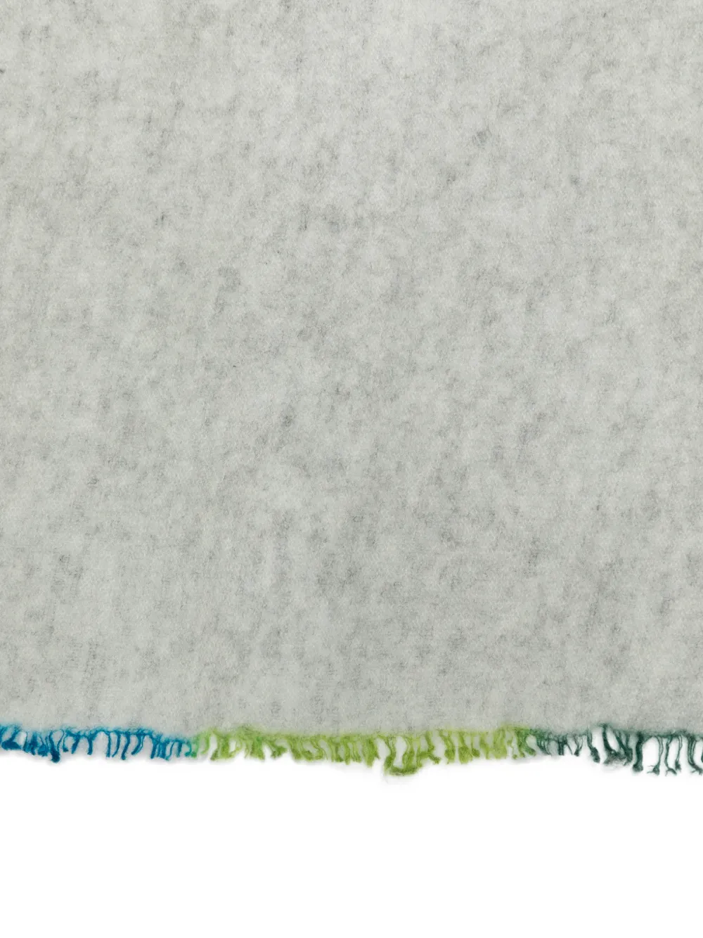 Faliero Sarti frayed-hem scarf Grijs