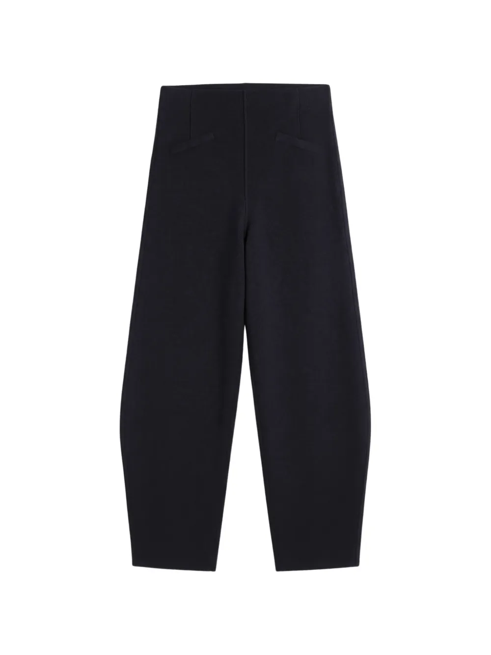 The Frankie Shop Enya broek met barrelpijpen Zwart