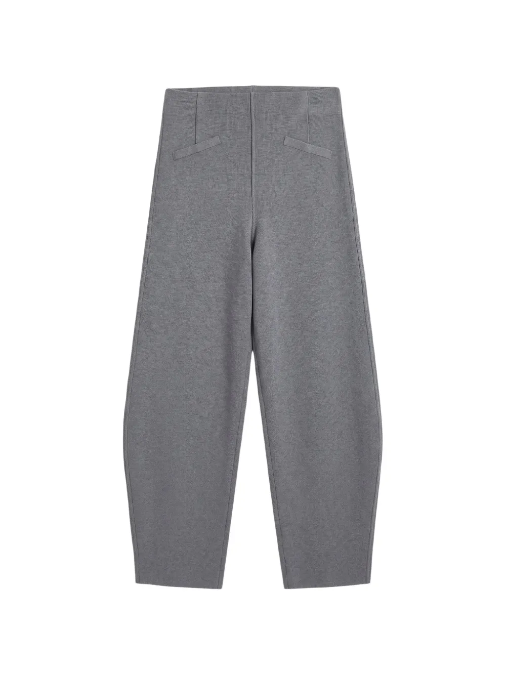 The Frankie Shop High-waist broek met barrelpijpen Grijs