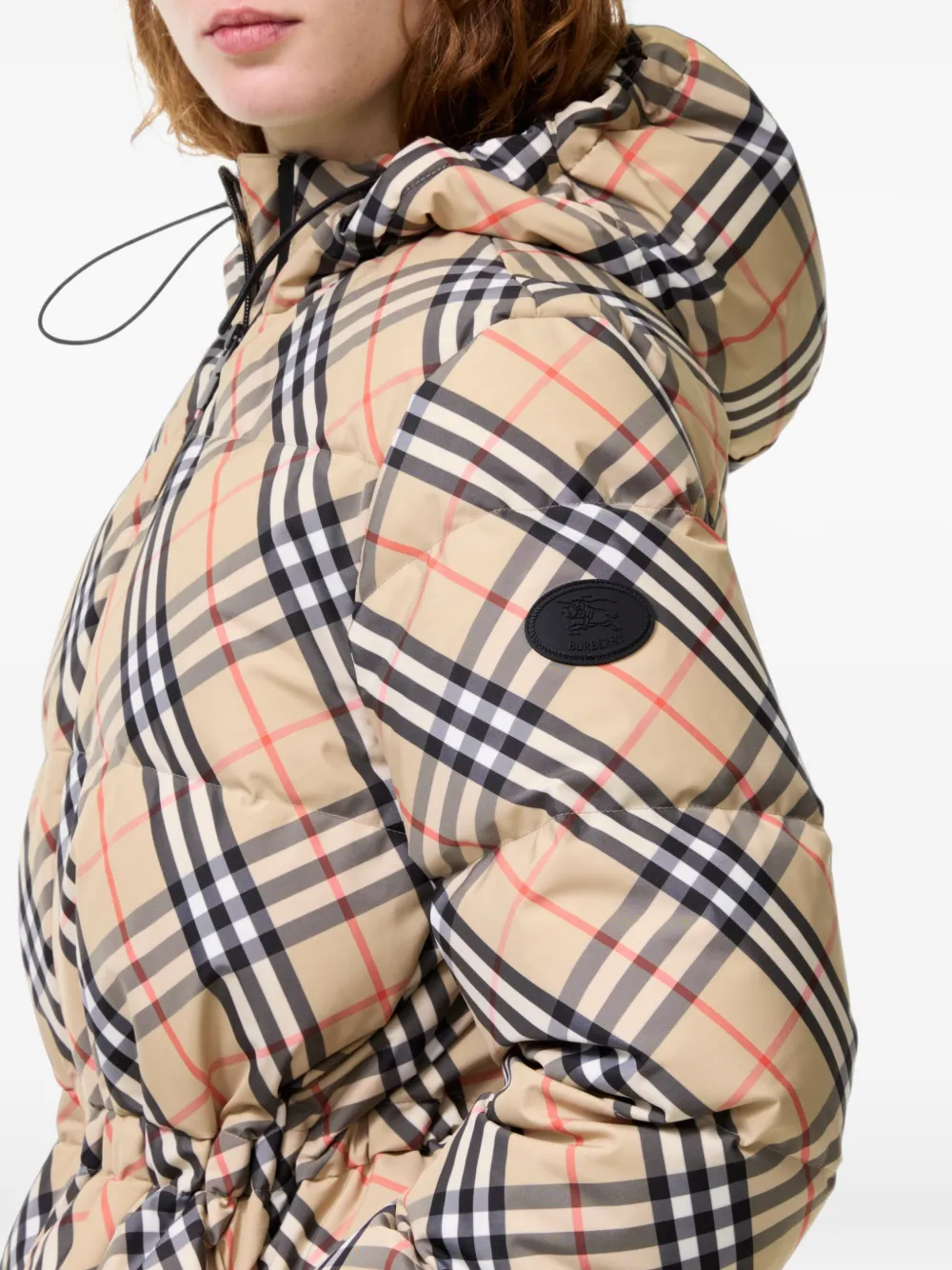 Burberry Check zip jacket Beige