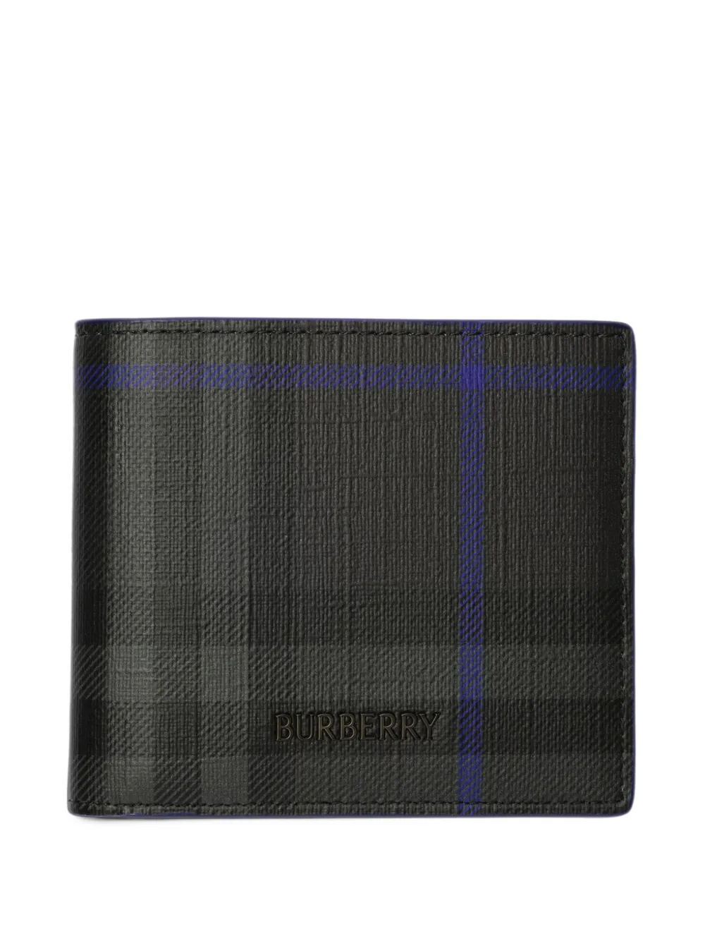 Burberry City Check bifold wallet - Schwarz
