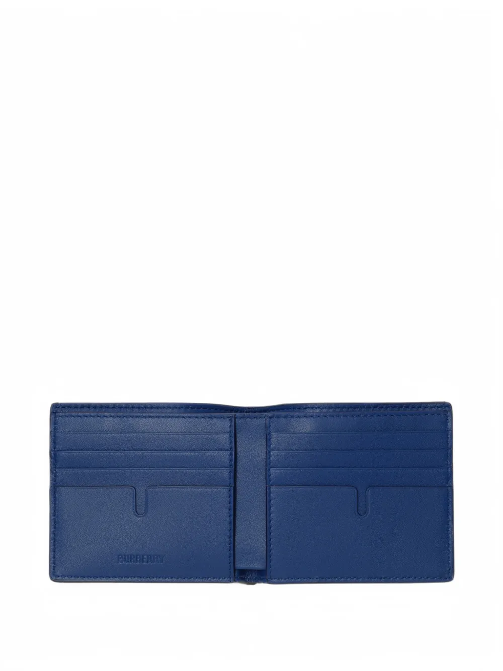 Burberry City Check bifold wallet Zwart
