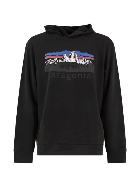 Patagonia Fitz Roy Foothills graphic-print cotton hoodie