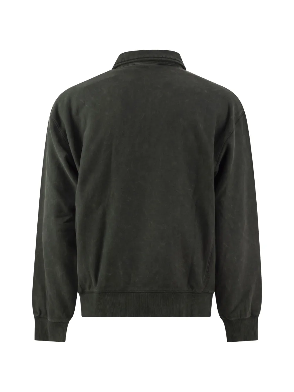 Carhartt WIP Lambert poloshirt met halve rits Groen