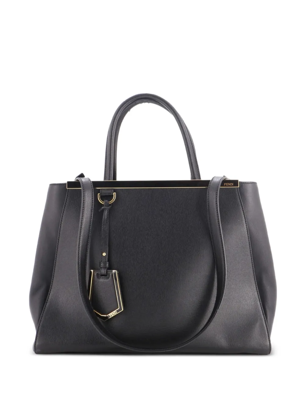Fendi Pre-Owned Mittelgroßer 2Jours Bag Tote Bag - Schwarz