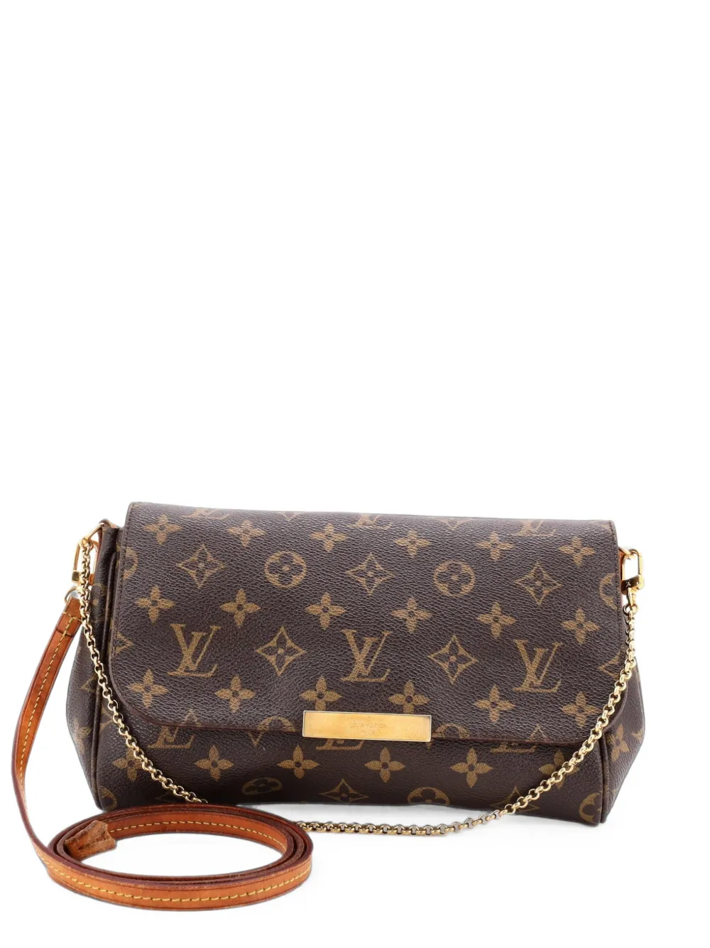 Louis Vuitton Pre-Owned Favorite Handtasche Monogram Canvas MM Umhängetasche - Braun