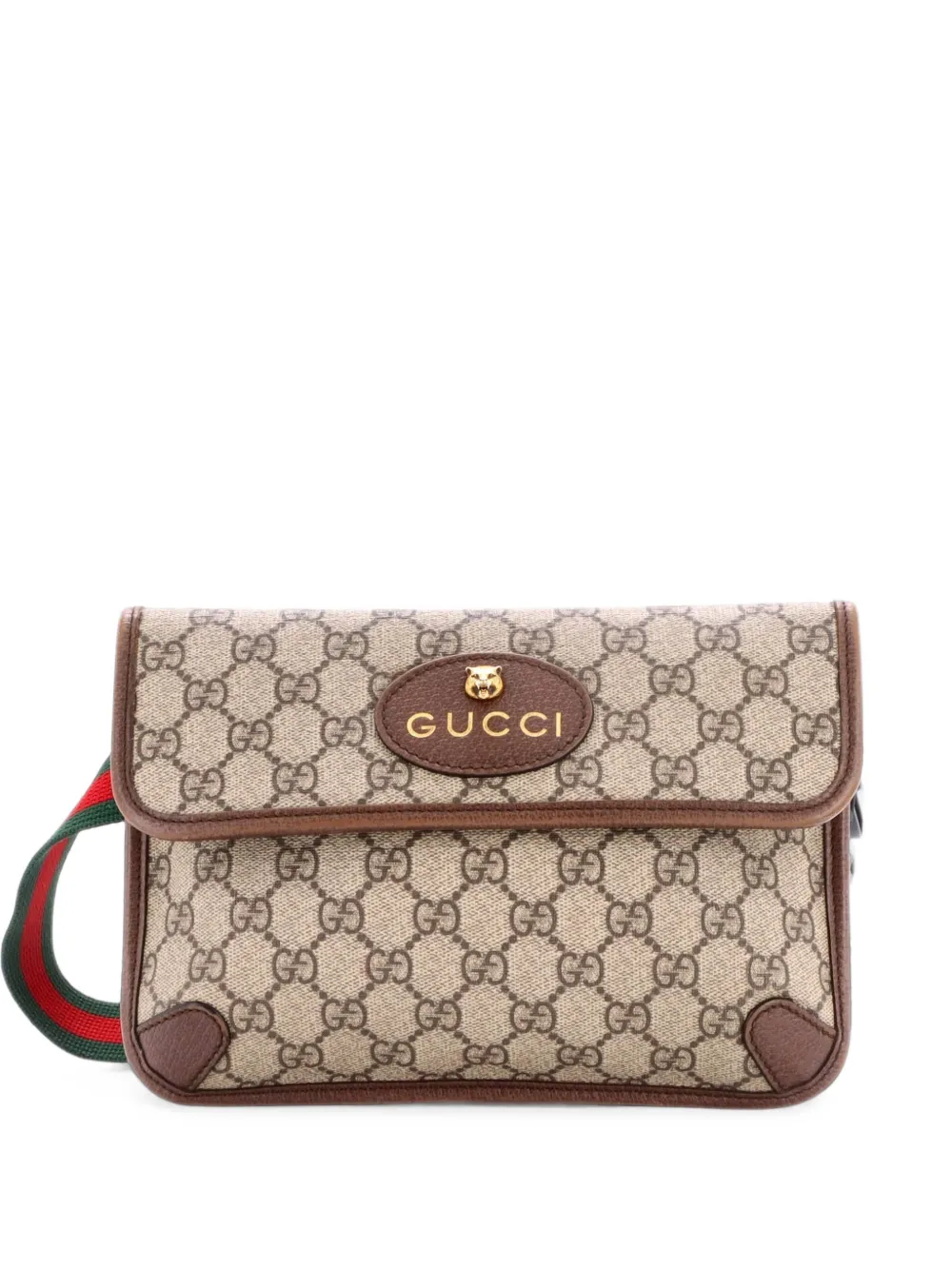 Gucci Pre-Owned sac banane Neo Vintage Flap en toile GG - Marron