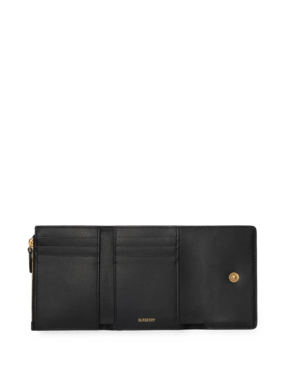 Burberry Geruite portemonnee Bruin