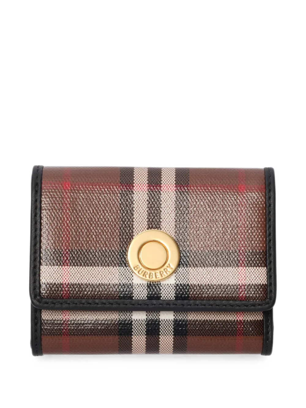 Burberry Small Check folding wallet