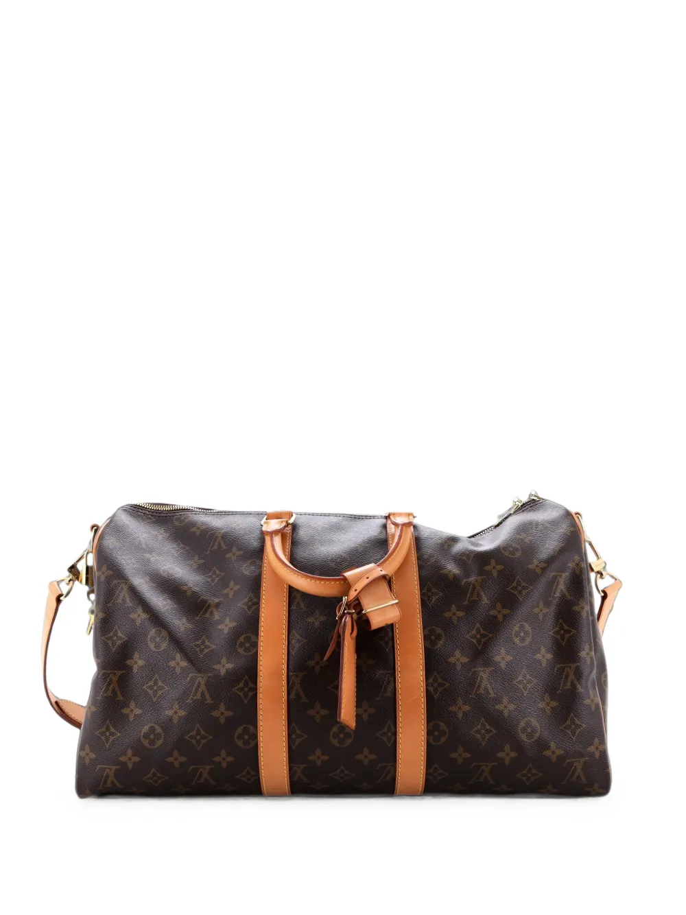 Louis Vuitton Pre-Owned Keepall Bandouliere Bag Monogram Canvas 45 travel bag - Marrone