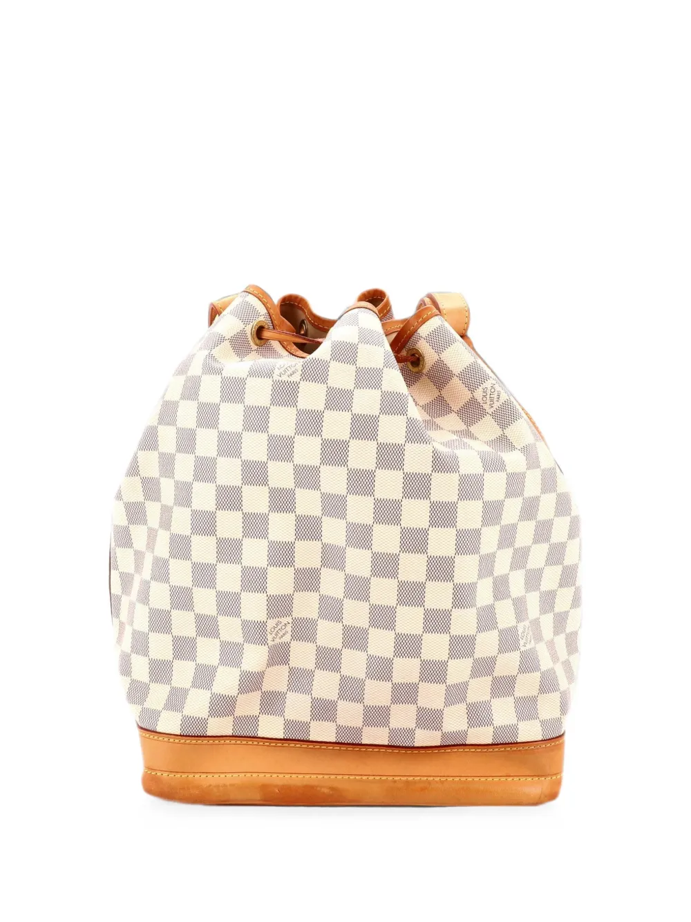 Louis Vuitton Pre-Owned Noe Handbag Damier Large bucket bag - Bianco