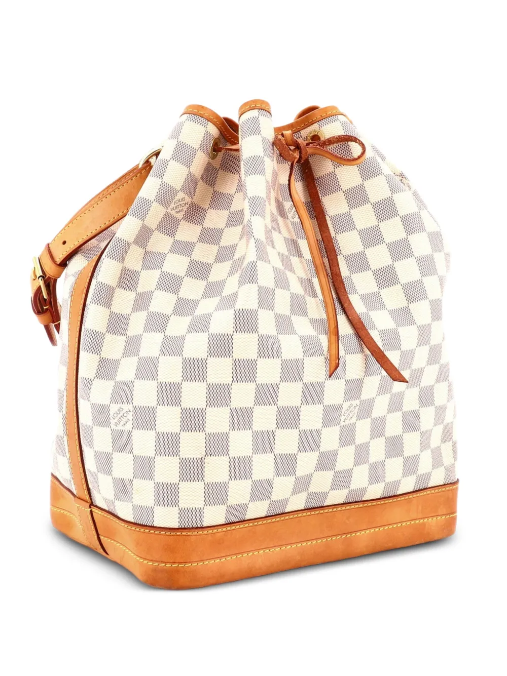 Louis Vuitton Pre-Owned Noe Handbag Damier Large bucket bag - Bianco