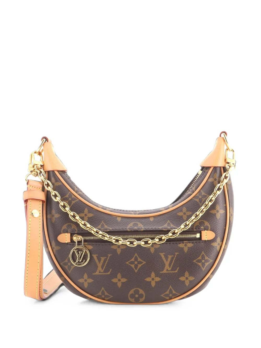 Louis Vuitton Pre-Owned Loop Handbag Monogram Canvas hobo bag - Brown
