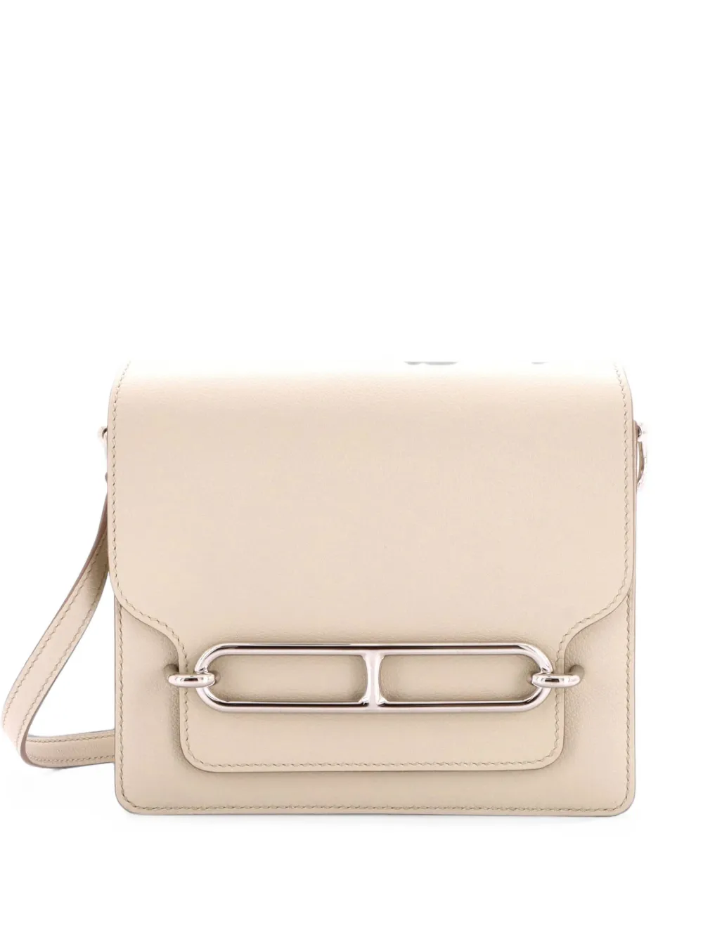 Hermès Pre-Owned Roulis Bag Evercolor 18 crossbody bag - Toni neutri