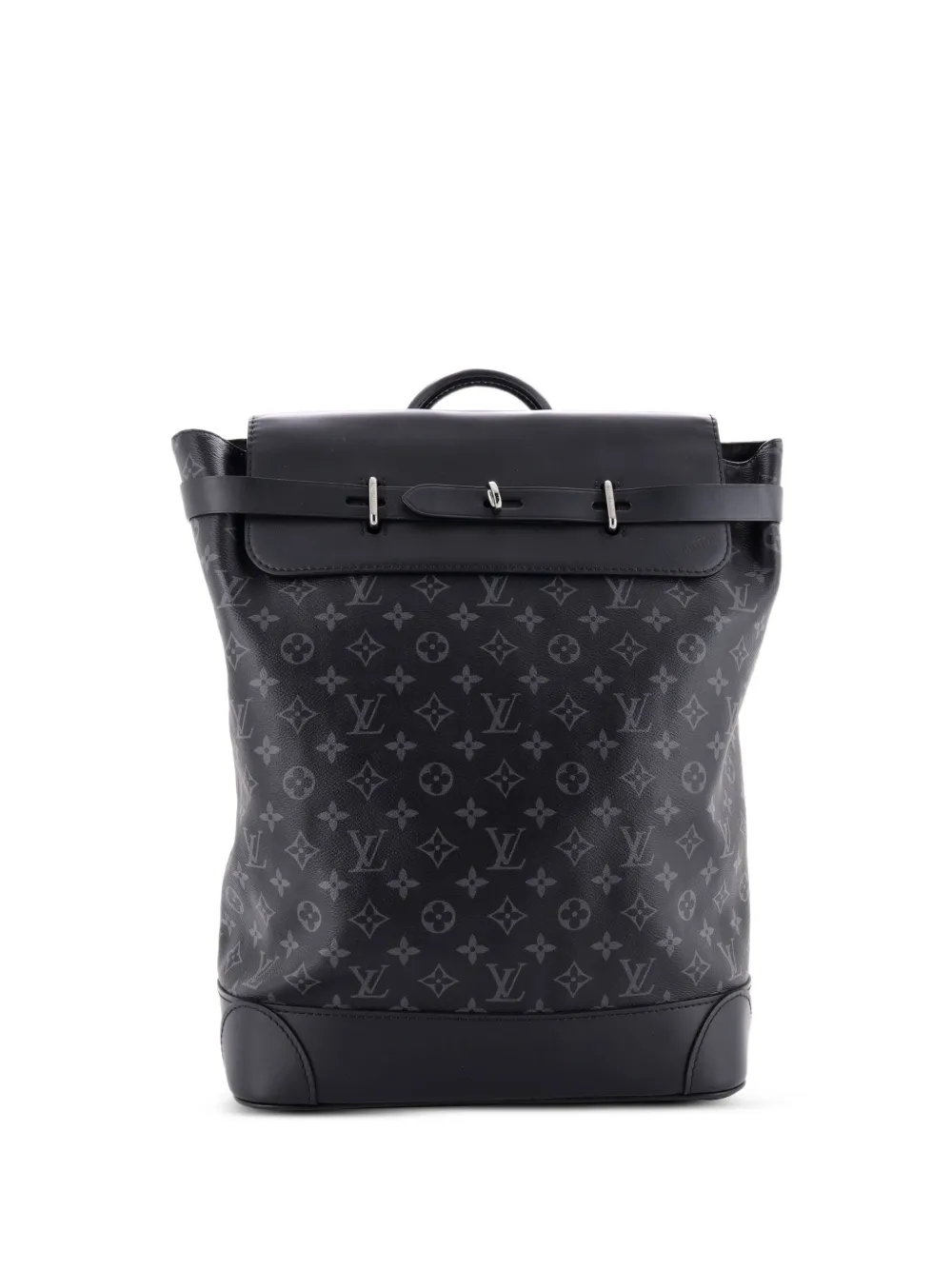Louis Vuitton Pre-Owned Steamer Monogram Eclipse Canvas backpack - Nero