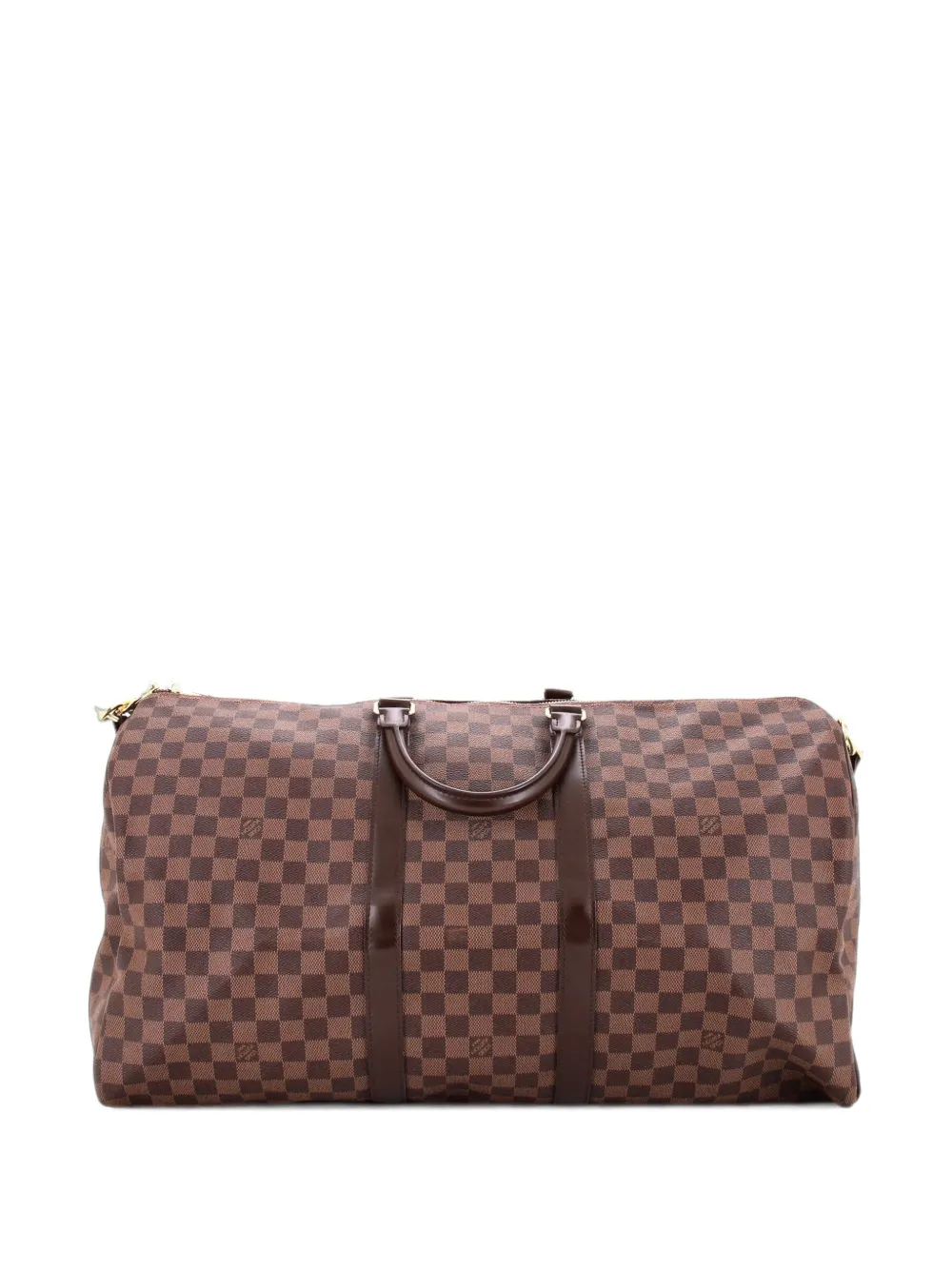 Louis Vuitton Pre-Owned Keepall Bandouliere Bag Damier 55 travel bag - Marrone