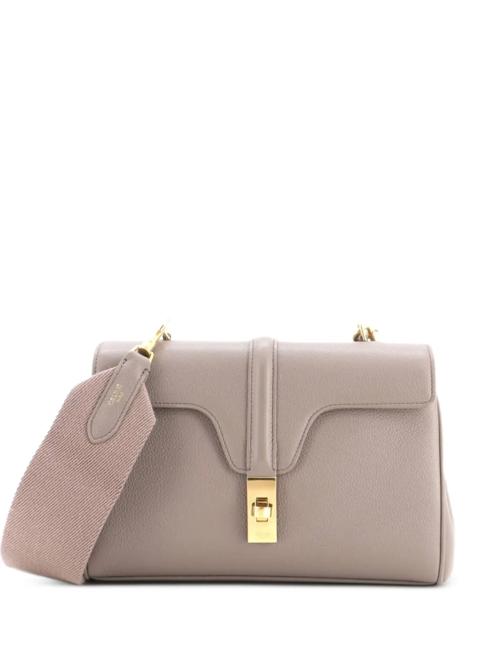 Celine Pre-Owned Soft 16 Bag Grainy Calfskin Teen shoulder bag - Grey