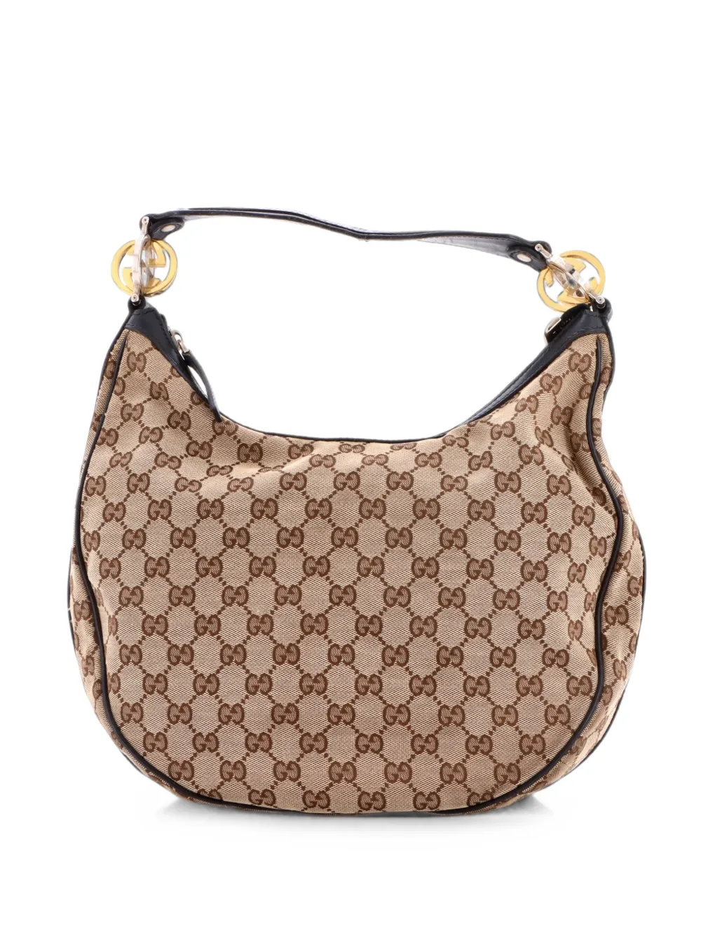 Gucci Pre-Owned Twins GG Canvas Medium hobo bag - Marrone