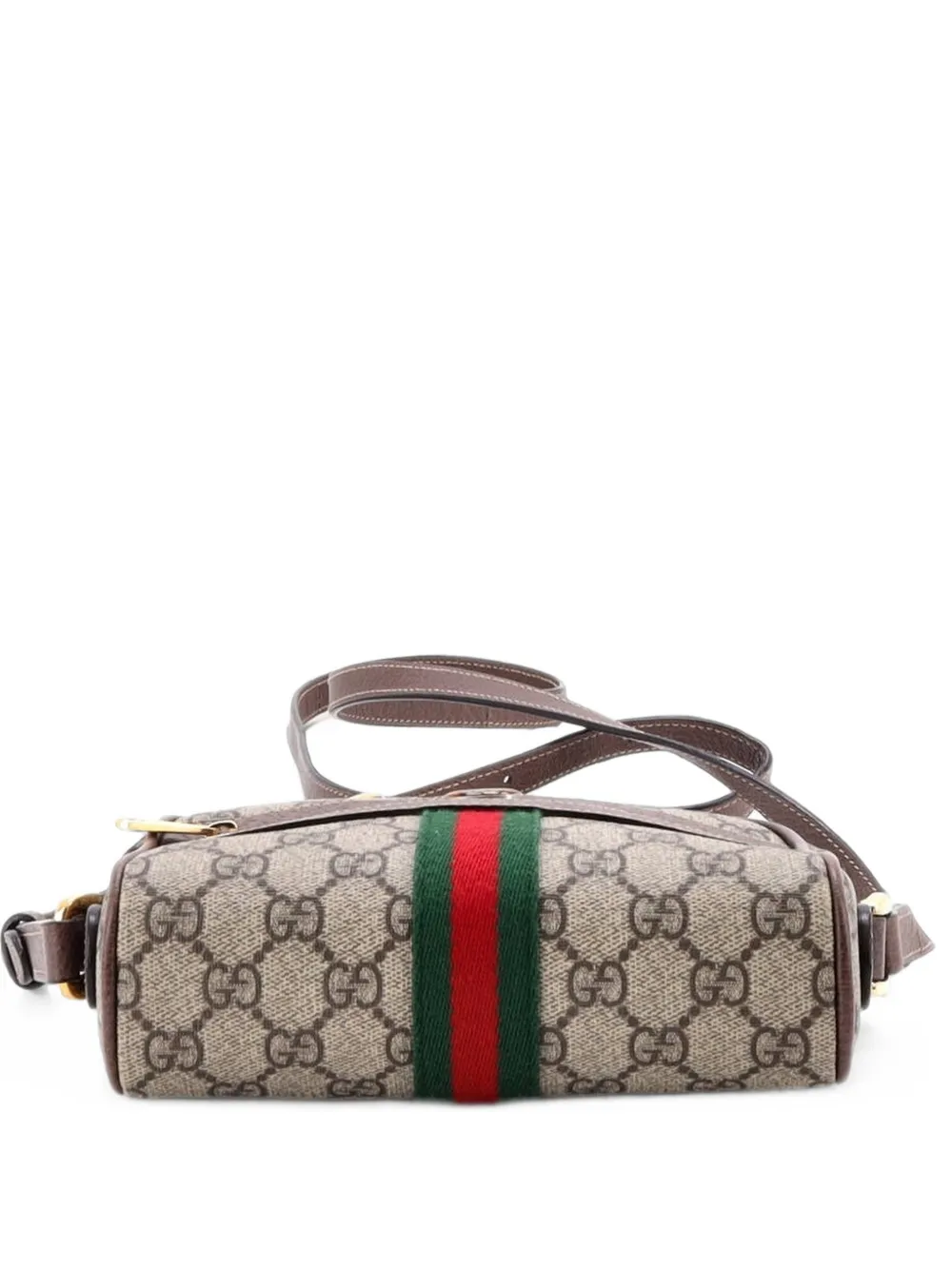 Gucci Pre-Owned Ophidia Shoulder Bag GG Coated Canvas Mini crossbody bag - Marrone