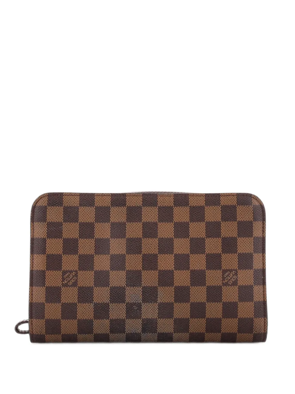 Louis Vuitton Pre-Owned Pochette Saint Louis Damier clutch bag - Marrone