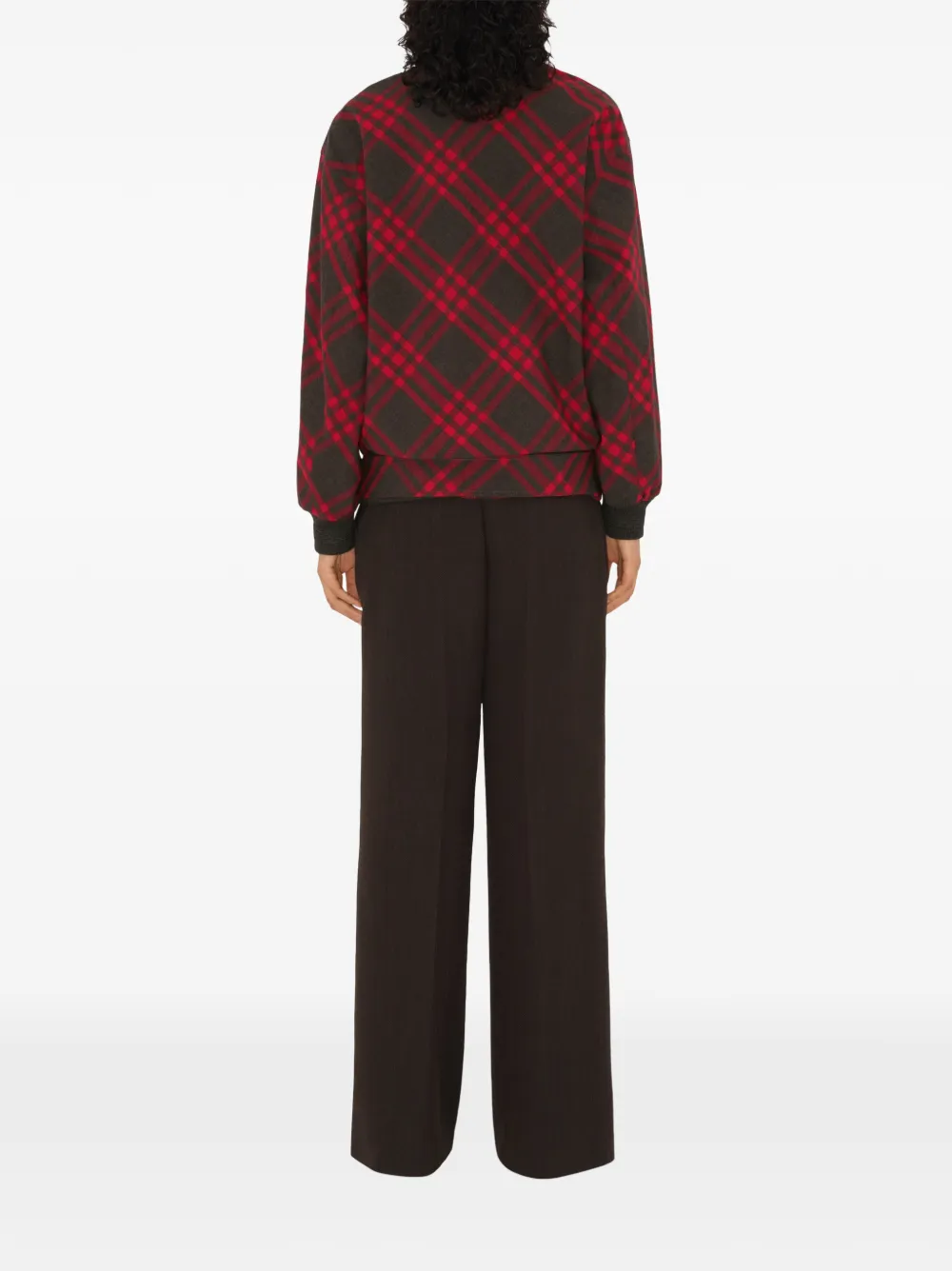 Burberry Check zip jacket Bruin