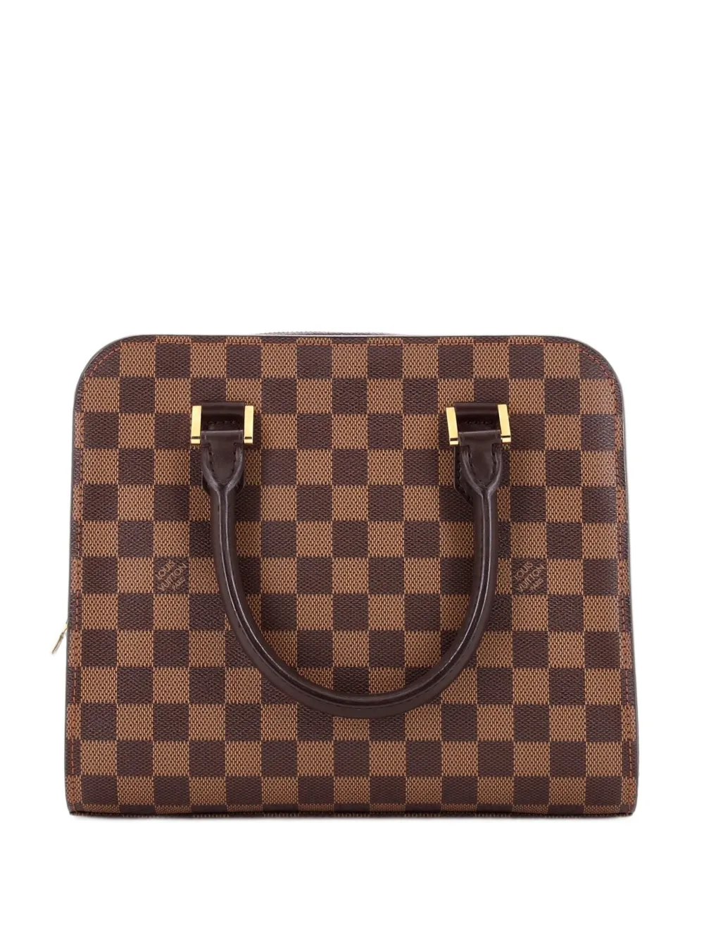 Louis Vuitton Pre-Owned Triana Bag Damier satchel - Marrone