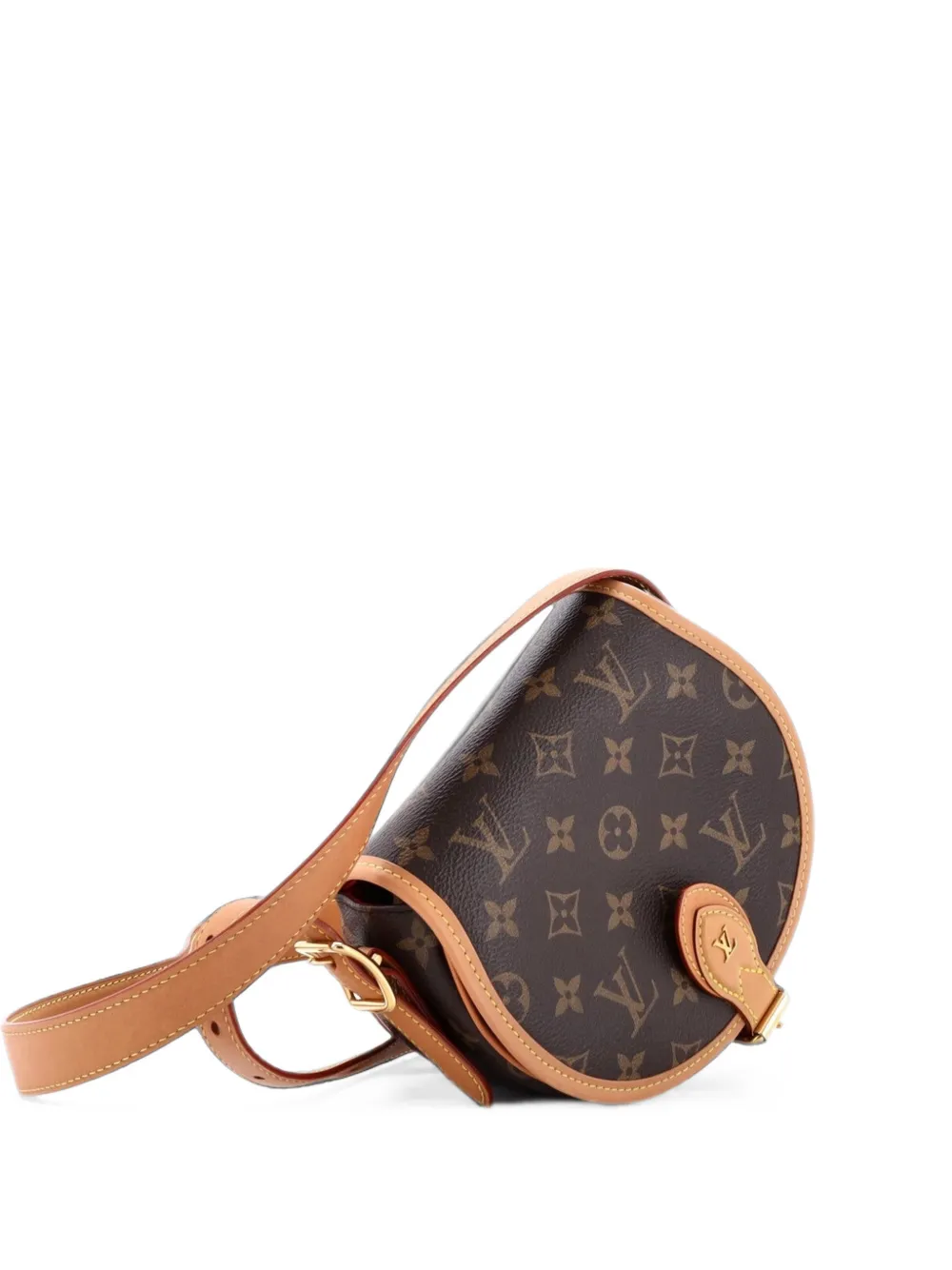 Louis Vuitton Pre-Owned Tambourin NM Handbag Monogram Canvas crossbody bag - Marrone