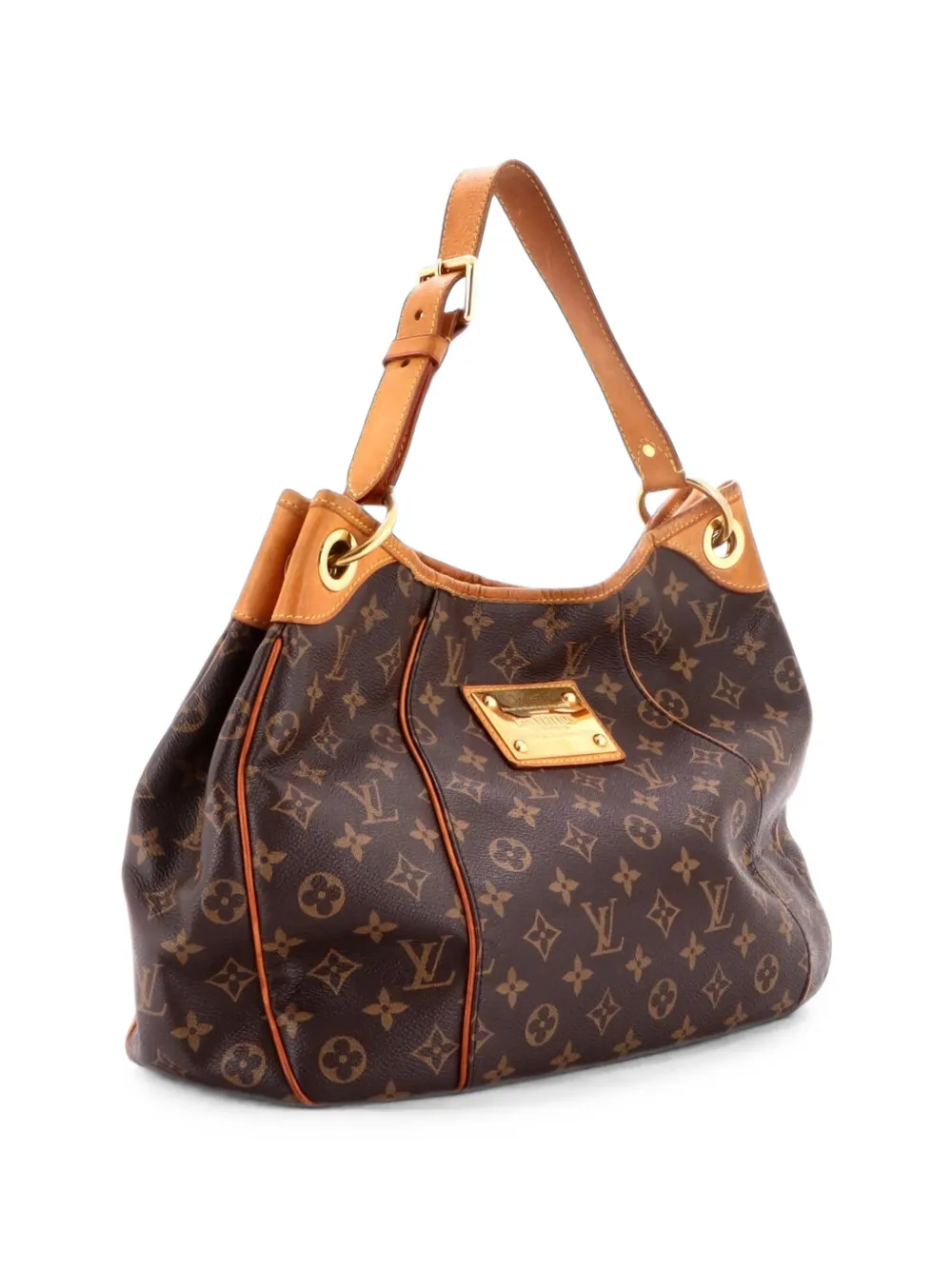 Louis Vuitton Pre-Owned Galliera Monogram Canvas GM Beuteltasche - Braun